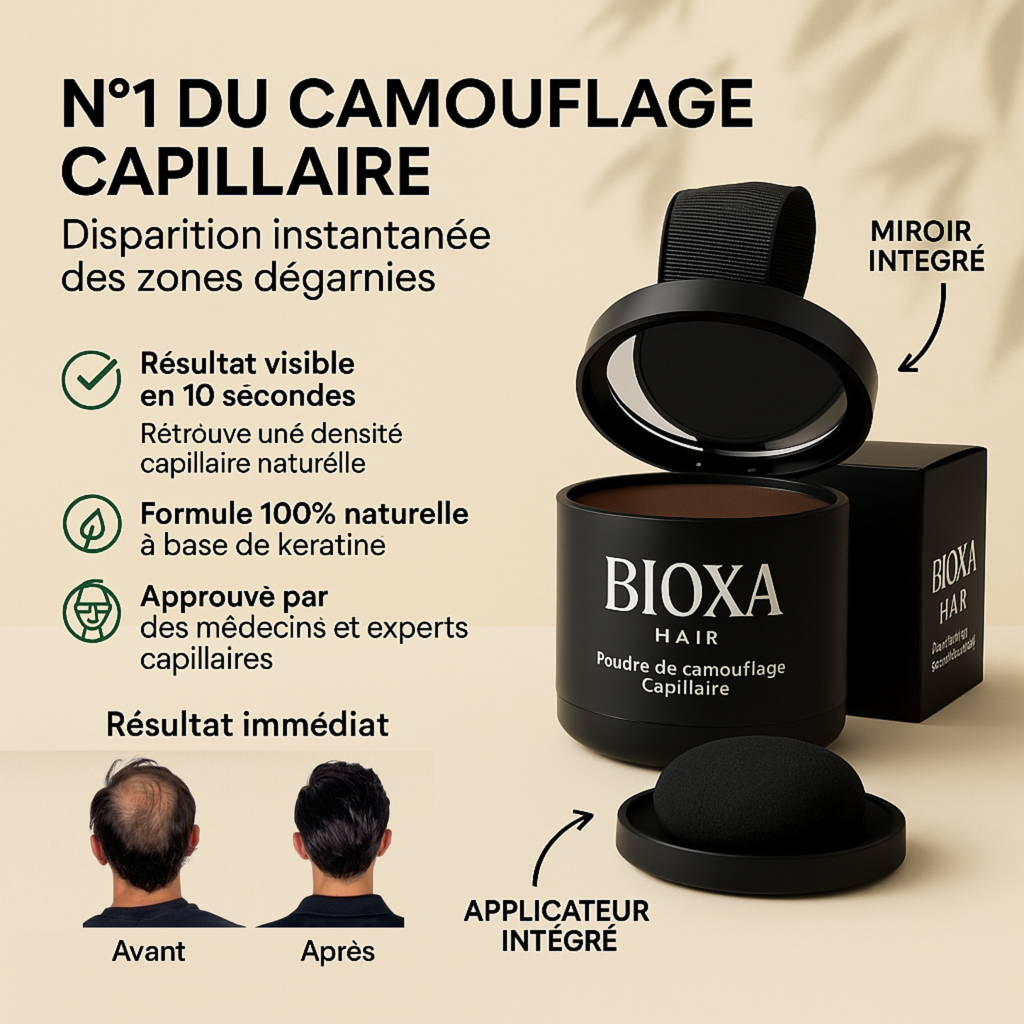 Camouflage Capillaire Bioxa